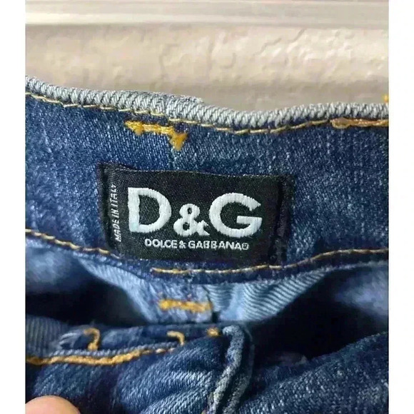 Women’s Dolce & Gabbana Capri Jean Pants Size 29 - Picture 4 of 5